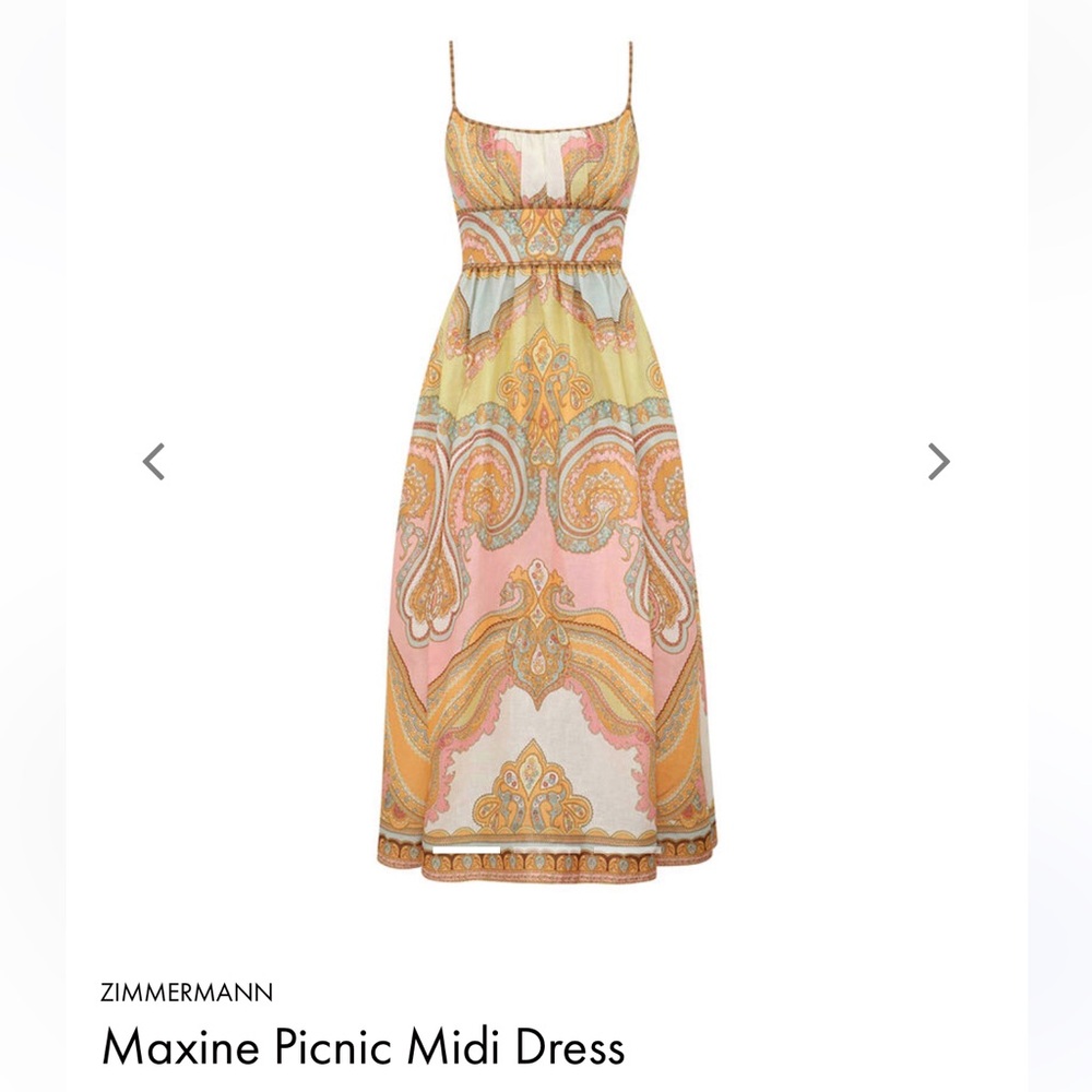 ISO !! Zimmermann Maxine Picnic Dress 0